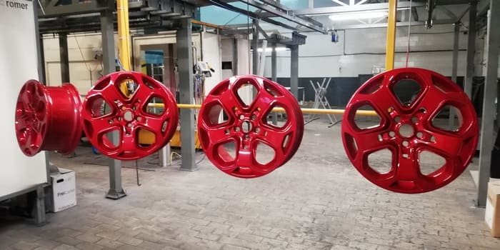 Malowanie detaliczne felg xcolors