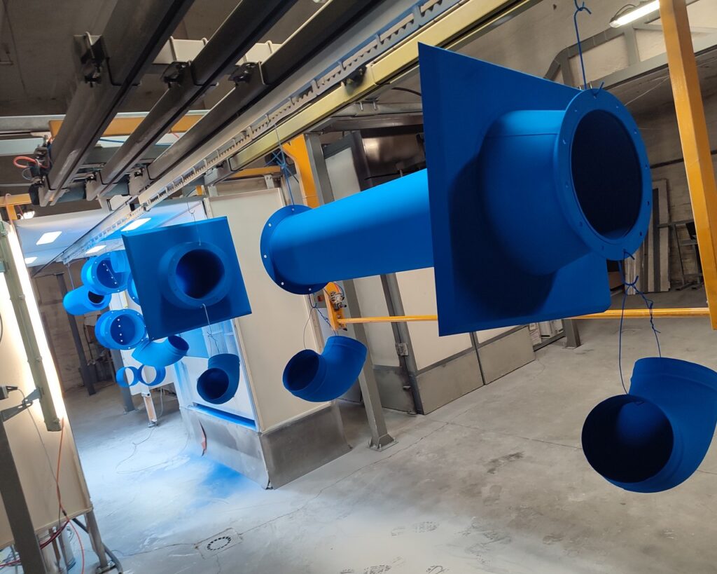 Lakierowanie proszkowe przemylowe